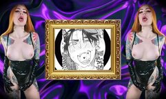 Stupid male ahegao goon-clown - porn addiction , gooner, gooning