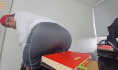 Farting on my Shrunken Teacher's Mouth SFX