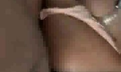 A black with a big cock fucks my white wife