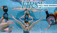 First Full-Face Snorkel - Jasper Reed - Masurbation