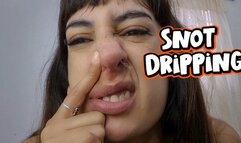 Dripping Snot Blowing Big Nose