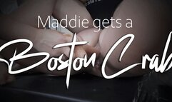 Maddie gets the Boston Crab