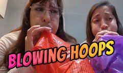 Blowing competition: Grecia and Alesia