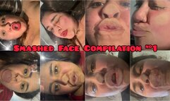 Face in the glass and tits compilation #1