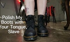 Polish My Boots with Your Tongue, Slave
