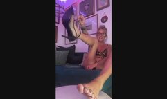 foot slave face time humiliation