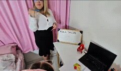 KISSING CLASS - TEACHER VICTORIA DIAS - FULL VERSION IN FULL HD - NEW AUGUST 2025