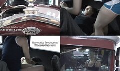 Prom Prepping the Backseat