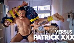 Patrick Xxx Versus Tonny Tape! (1080p) Gay Bondage - Gay Domination - Wrestling - Tape Bondage - Gut Punching - Kicking - Gay Wrestler - BDSM