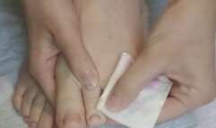 Changing my nail polish