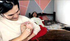 Diana R’s Wildly Ticklish Feet!