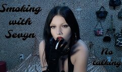 Smoking with Sevyn ( no talking )