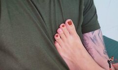 Foot gagging, by Jeniffer Carter, PocaH and Slave, FULL HD