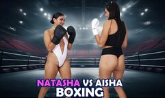 Natasha vs Aisha boxing