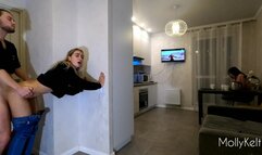 Husband Cheats on DICKFORLILLY right in Front of her