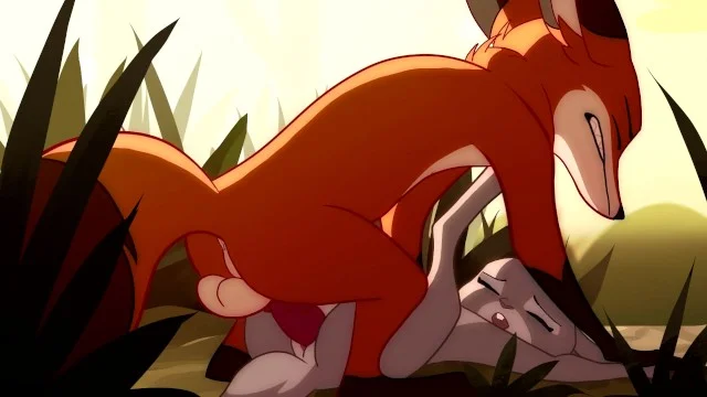 Sex Yiff Animation - Patreon/Blitzdrachin : Straight Yiff Animation , Cum Inside, Size  Difference , Fox And Rabbit Porn Video