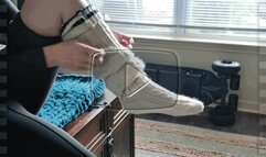 Jessica Lynn’s Leg Break Phone Sex Sock Clad SLC