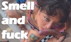 I find my stepsister smelling my dirty underwear so I make her smell my cock and then fuck her.