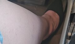 Driving Wearing 6inch Spike Heels