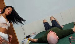 Farting in box, part 1, by PocaH and Slave Rebbit Guy, (cam by Manu) FULL HD