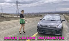 ANASTASIA DRIVING LESSON INSTRUCTOR 4K (real video) _ FULL VIDEO 44 MIN