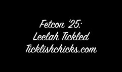 Fetcon ‘25: Leelah Tickled