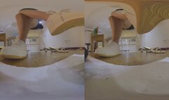 3DVR180 HEIYU sneakers Smelly feet POV Training Dwarfs