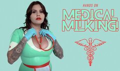 Hands On Medical Milking! Ft Miss Roper - 4K