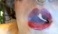 Unwitting Pipe Vore: Giantess Goddess Blows Tiny Spirit to the Afterlife | Stop Motion & Mouth POV