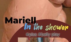 Desperate Wet Accident & Shower Play & Belly (button) play - SSBBW