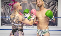 Raven Roulette vs Ken Cool Mixed Boxing