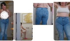 4 min Peeing Getting Up To Speed Plus Getting Dressed