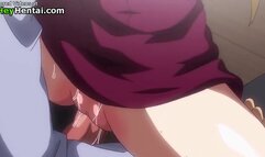 Delicious busty teen satisfies her man