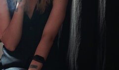 Late night smoke at home