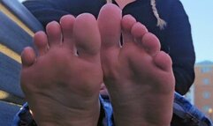 Pink Soles at the pier