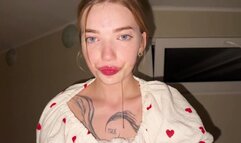 How Did Your Cute Stepsister Get ALL That Cum on Her Face? POV