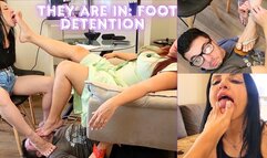 720p - Goddess Kiffa and Vitoria Vonteese - Hot school teacher Foot detention - Teacher Catches Students Foot Worship and put them in Foot detention - LESBIAN FOOT WORSHIP - DOMINATION - FLATS - FOOT SMOTHER - SMELLY FEET - SWEATY FEET - HUMILIATION - TOE