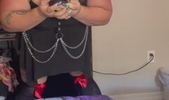 Playing in my stockings