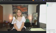 Caught You With Your Cock Out On A Zoom Meeting Randi In HR