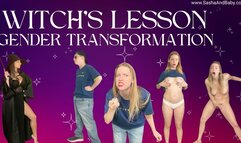Witch Casts GENDER TRANSFORMATION Spell on Clueless Boy- Gender Transformation- Transformation Fantasy - Feminization