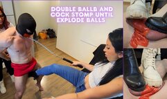 720p - Goddess Kiffa and Vitoria Vonteese - Double Ballbusting and CBT - Kiffa teaching Vitoria Vonteese to explode balls by kicking and stomping - BALLBUSTING - CBT - BOOTS - FEMDOM - FEMALE DOMINATION - TRAMPLING - COCK SQUEEZE - HUMILIATION - SLAVE TRA