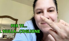 NULLA PIU' DI UN VERME: Umiliazione Crudele in POV per Coglioni Sfigati