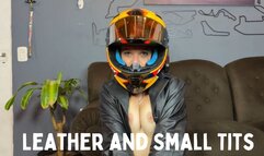 leather asmr massage