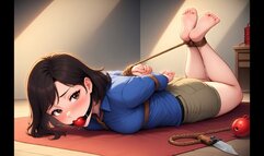 Bondage Confessions, Vol 77: Hogtied Rope and Gag Desires