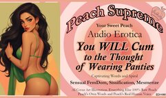 You WILL cum to the thought of wearing panties. [Sensual Mesmerizing Stereo Audio + Captivating Spiral with Reinforcing Text] ***Video***