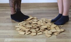 Sina & Sabrina - Biscuit Pile Crush [Close up]