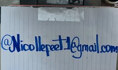 Nicolle the sexy biker on Extreme Fetish Heels