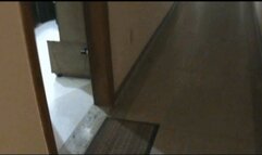 Alessandra in the neighbor tickling her soles atack