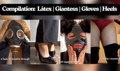 Compilation Latex | Giantess | Gloves | Heels