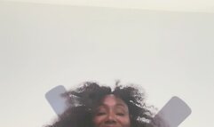 Ebony Giantess Smothers Her Nosy Neighbors Bikini Butt Revenge tiny pov gossip revenge giantess Ebony big butts bikini